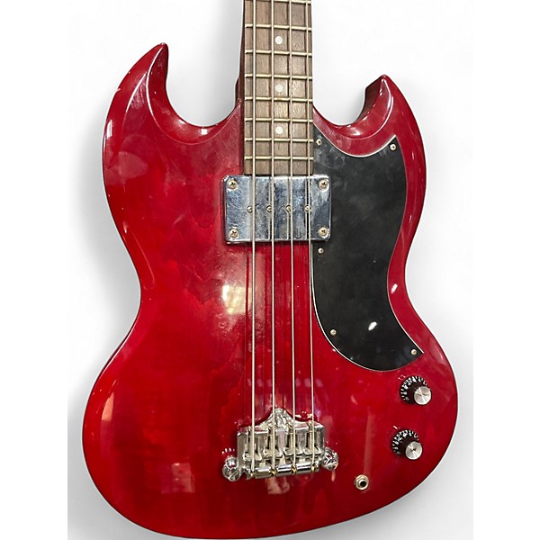 Used Epiphone SG BASS Red Electric Bass Guitar