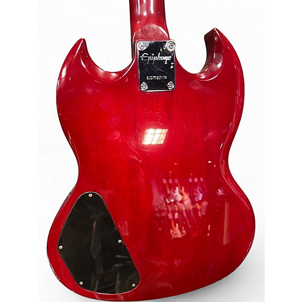 Used Epiphone SG BASS Red Electric Bass Guitar