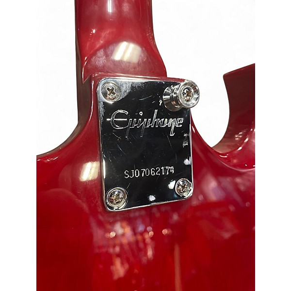 Used Epiphone SG BASS Red Electric Bass Guitar