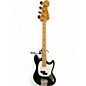 Vintage 1980s Fender Mustang Bass Black and Gold Electric Bass Guitar thumbnail