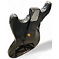 Vintage 1980s Fender Mustang Bass Black and Gold Electric Bass Guitar