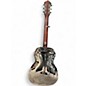 Used Recording King RM-998-R Chrome Silver Resonator Guitar