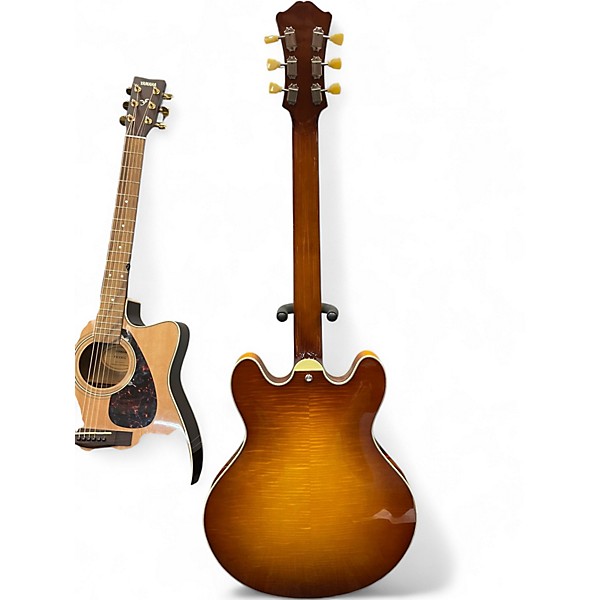 Used Eastman T486 Honey Burst Hollow Body Electric Guitar