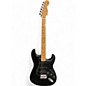 Used Fender Standard Stratocaster HSS Black Solid Body Electric Guitar thumbnail