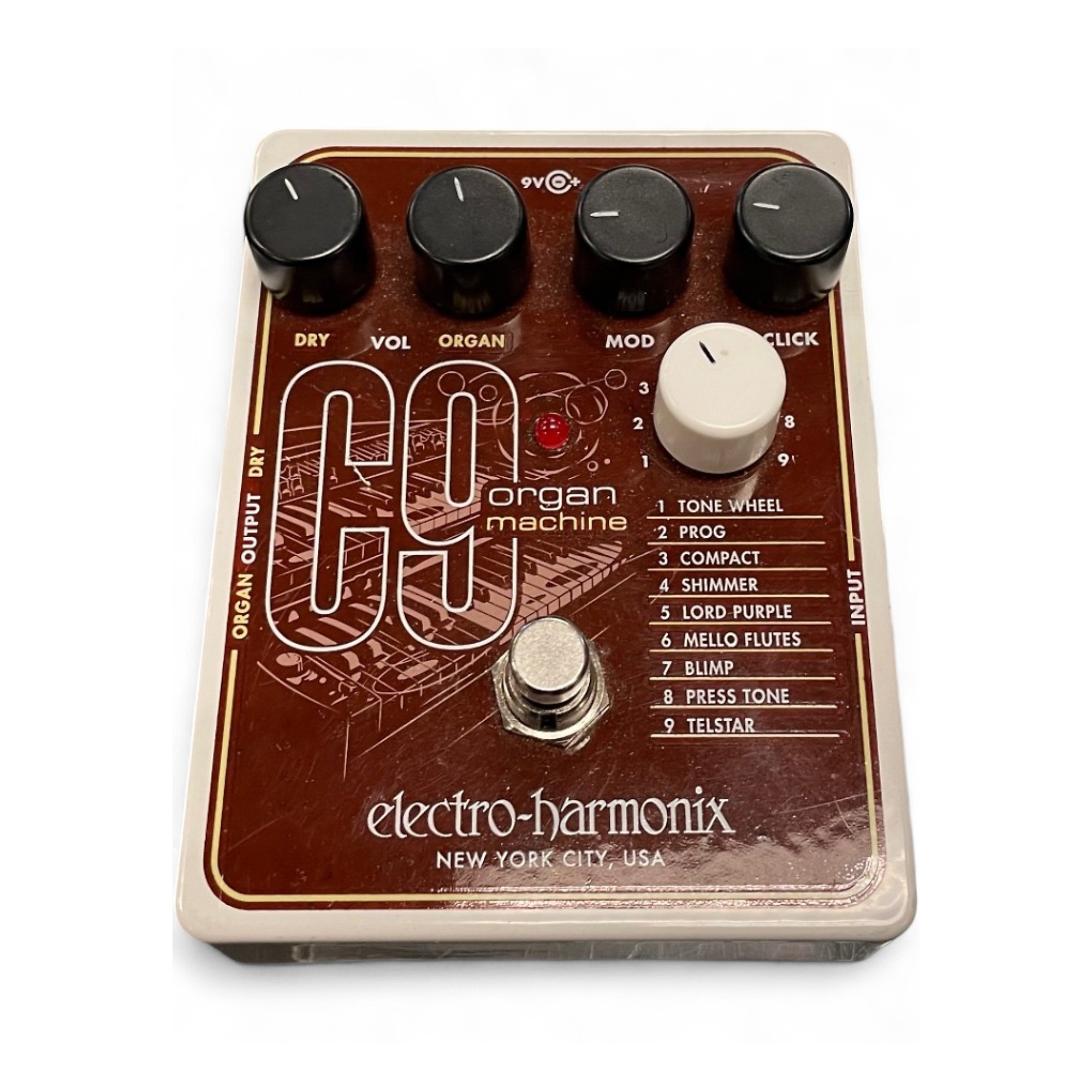 Used Electro-Harmonix C9 Organ Machine Effect Pedal | Guitar Center