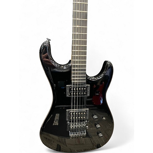 Used Kramer PACER CARRERA Black Solid Body Electric Guitar