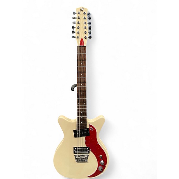 Used Danelectro 59XT Cream Solid Body Electric Guitar