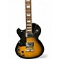 Used Gibson Les Paul Studio Left Handed Sunburst Electric Guitar