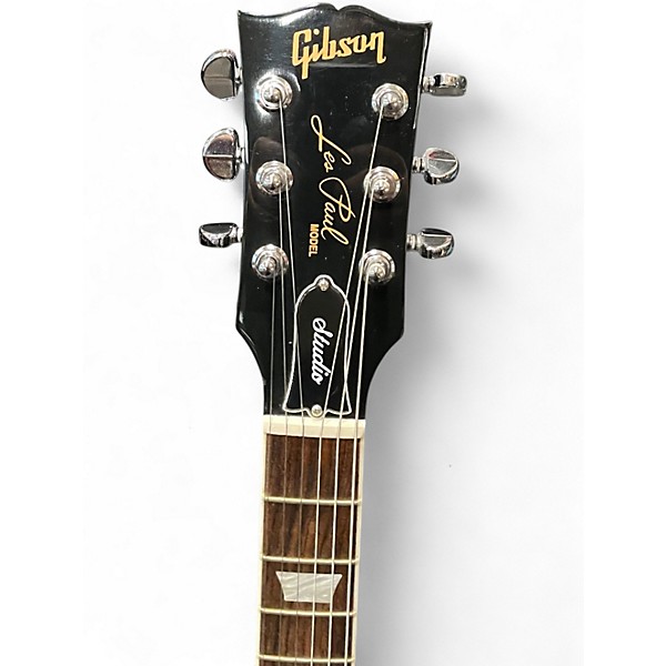 Used Gibson Les Paul Studio Left Handed Sunburst Electric Guitar