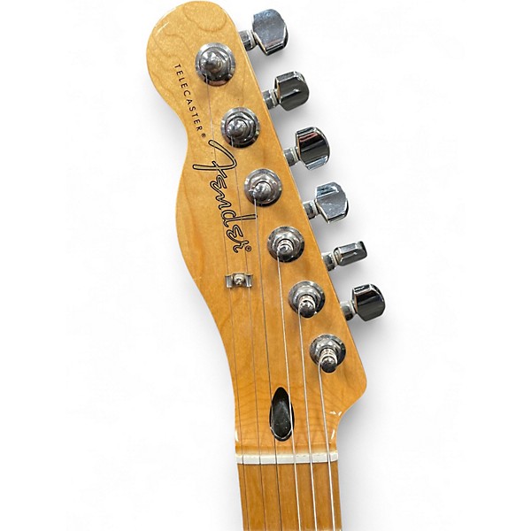 Used Fender Player Telecaster Left Handed 3 Color Sunburst Solid Body Electric Guitar