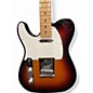 Used Fender Player Telecaster Left Handed 3 Color Sunburst Solid Body Electric Guitar