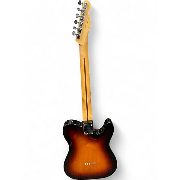 Used Fender Player Telecaster Left Handed 3 Color Sunburst Solid Body Electric Guitar