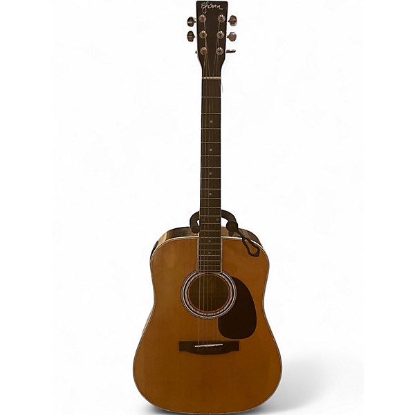 Used American Legacy AL100 Natural Acoustic Electric Guitar