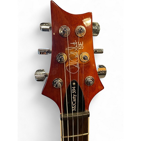 Used PRS Mccarty 594 Singlecut Dark Cherry Burst Solid Body Electric Guitar