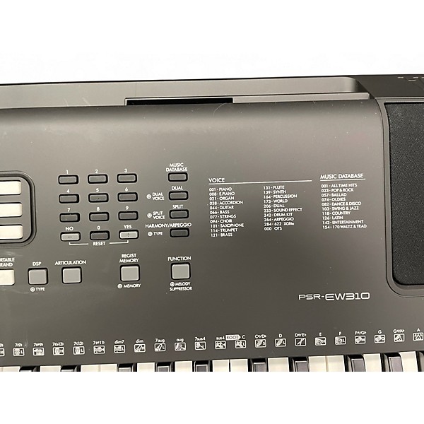 Used Yamaha PSREW310 Digital Piano
