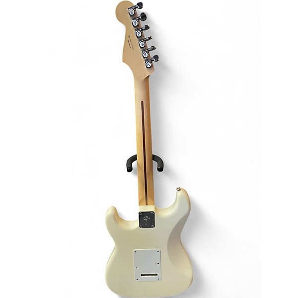 Used Fender Player Stratocaster HSS Olympic White Solid Body Electric Guitar