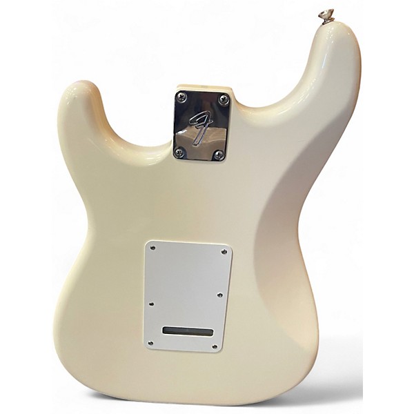 Used Fender Player Stratocaster HSS Olympic White Solid Body Electric Guitar