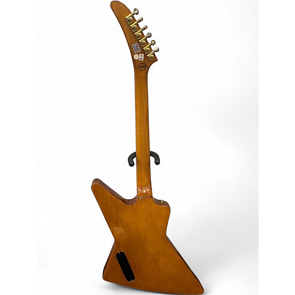 Used 2016 Epiphone Korina 1958 Explorer Natural Solid Body Electric Guitar