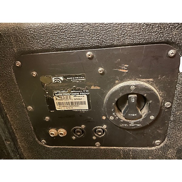 Used Ampeg SVT610HLF 1200W 6x10 Bass Cabinet