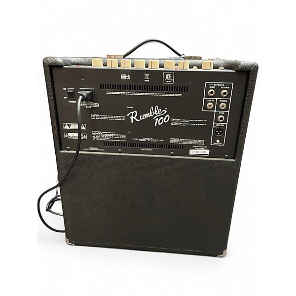 Used Fender Rumble V3 100W 1x12 Bass Combo Amp