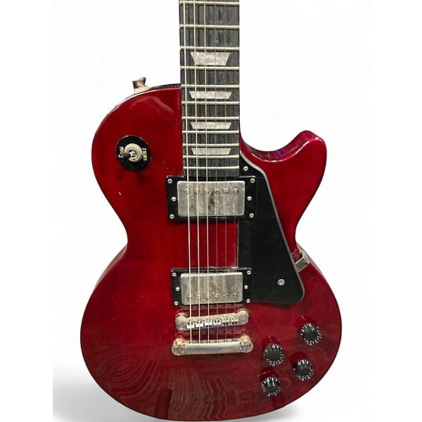 Used Epiphone Les Paul Studio Burgundy Solid Body Electric Guitar