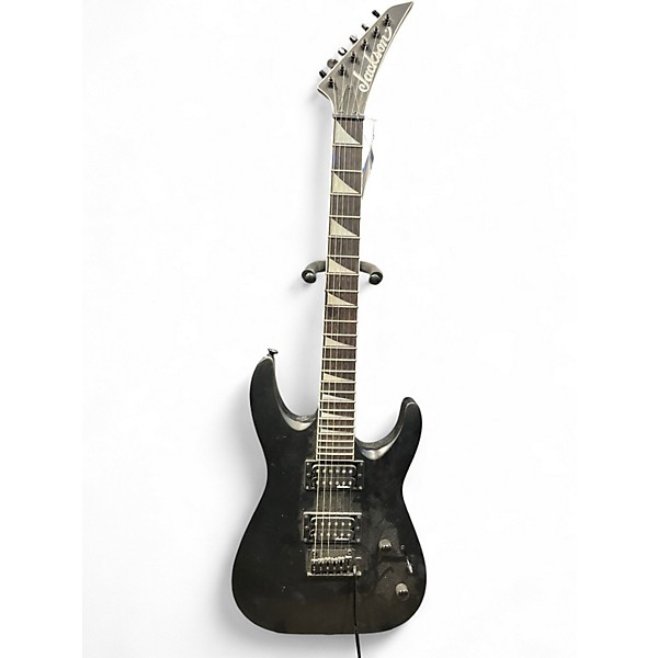 Used Jackson JS32 Dinky Black Solid Body Electric Guitar