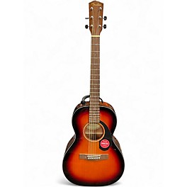 Used Fender CP-60S PARLOR 3 Tone Sunburst Acoustic Guitar