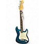Used 2001 Fender American Standard Stratocaster Aqua Marine Metallic Solid Body Electric Guitar thumbnail