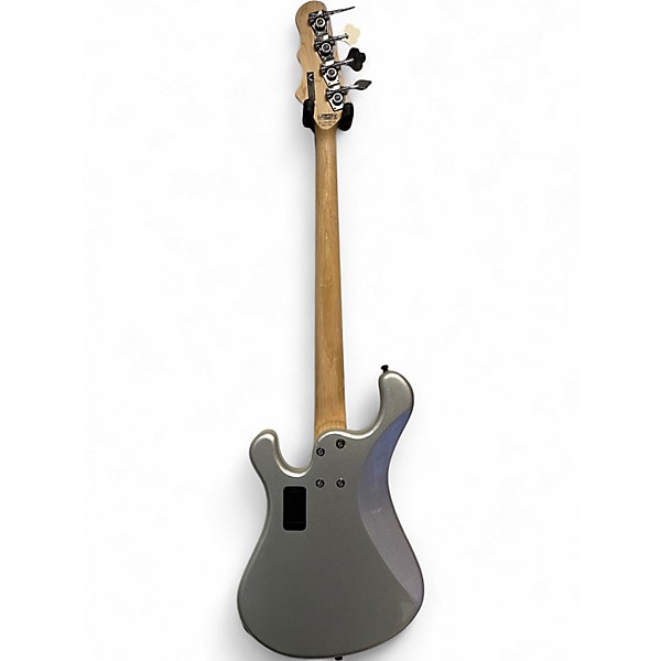 Used Dean Hillsboro J Active Metallic Silver Electric Bass Guitar
