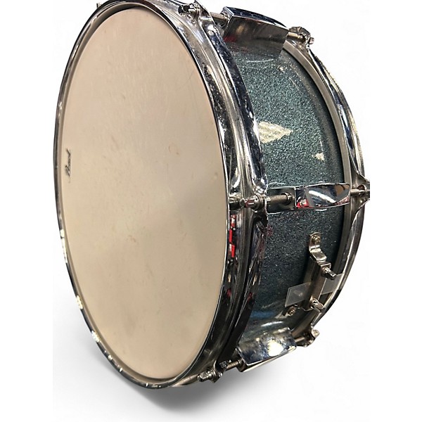 Used Pearl 6.5X14 ROADSHOW BLUE SPARKLE Drum