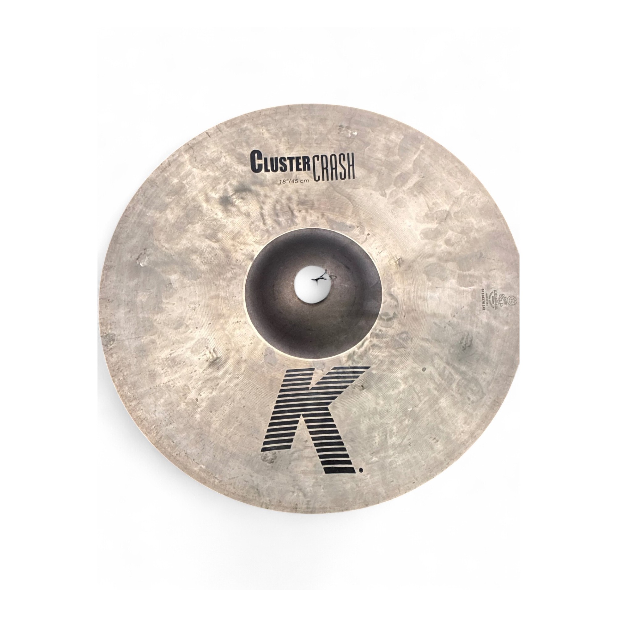 オールドKジルジャン　18インチ Used Zildjian 18in K Cluster Crash Cymbal 38 | Guitar Center