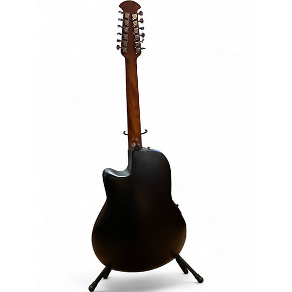 Used 2024 Ovation Celebrity CE4412-5-G 12-String Black 12 String Acoustic Electric Guitar