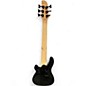 Used Harley Benton B650 Progressive Series 6 String Black Electric Bass Guitar