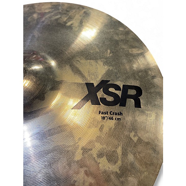 Used SABIAN 18in XSR 18'' FAST CRASH Cymbal