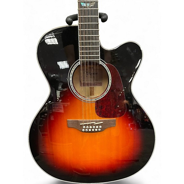Used Takamine GJ72CE-12 2 Tone Sunburst 12 String Acoustic Electric Guitar