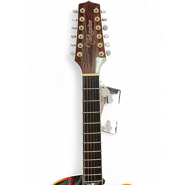 Used Takamine GJ72CE-12 2 Tone Sunburst 12 String Acoustic Electric Guitar