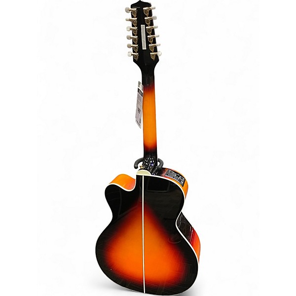 Used Takamine GJ72CE-12 2 Tone Sunburst 12 String Acoustic Electric Guitar