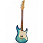 Used Ibanez AZ22S1F Transparent Turquoise Burst Solid Body Electric Guitar thumbnail