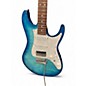 Used Ibanez AZ22S1F Transparent Turquoise Burst Solid Body Electric Guitar