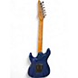 Used Ibanez AZ22S1F Transparent Turquoise Burst Solid Body Electric Guitar