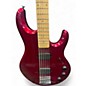 Used Ernie Ball Music Man Silhouette Bass RED Solid Body Electric Guitar