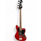Used Squier Vintage Modified Jaguar Bass Candy Apple Red Electric Bass Guitar thumbnail