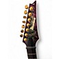 Used Ibanez S5527QFX Prestige Dark Purple DoomBurst Solid Body Electric Guitar
