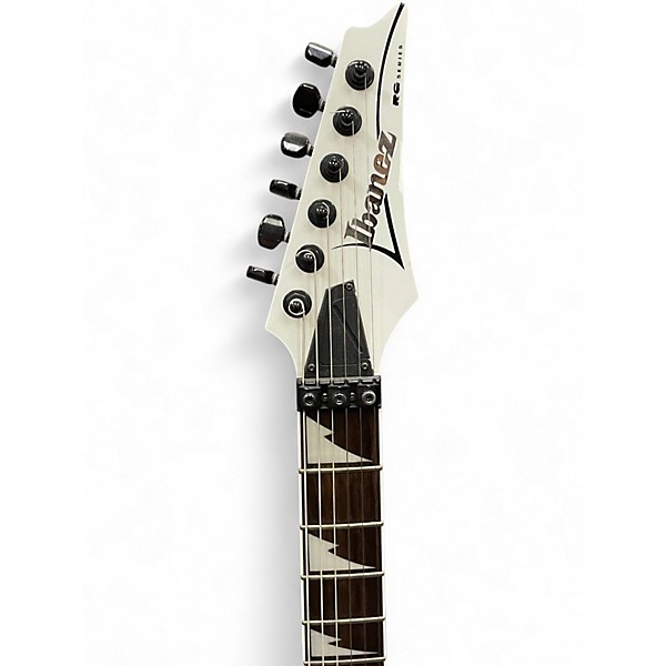 Used Ibanez RG350DX RG Series Alpine White Solid Body Electric Guitar
