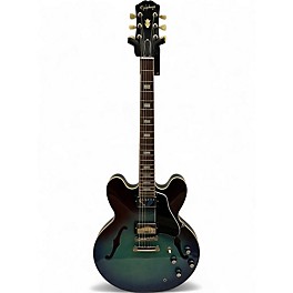 Used Epiphone ES335 Figured Blueberry Burst Hollow Body Electric Guitar