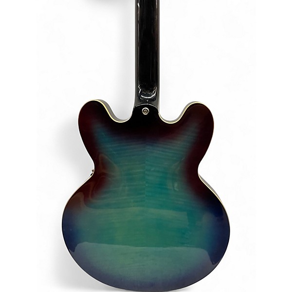 Used Epiphone ES335 Figured Blueberry Burst Hollow Body Electric Guitar