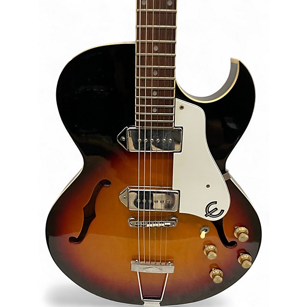 Used Epiphone Sorento Sunburst Hollow Body Electric Guitar