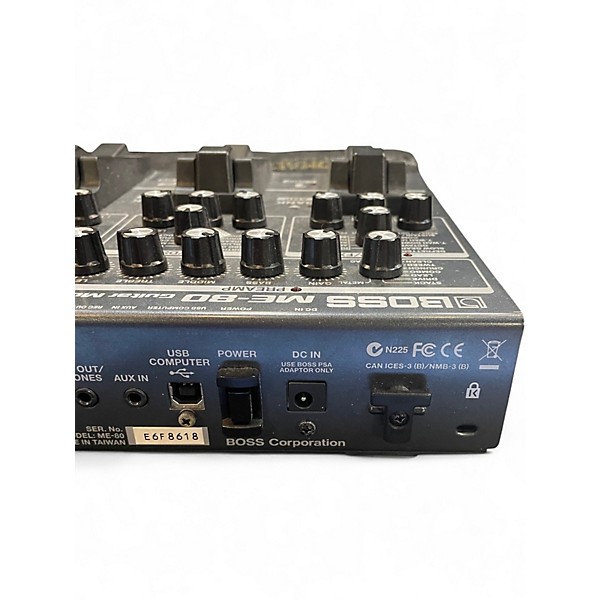 Used BOSS ME80 Guitar Multi Effect Processor