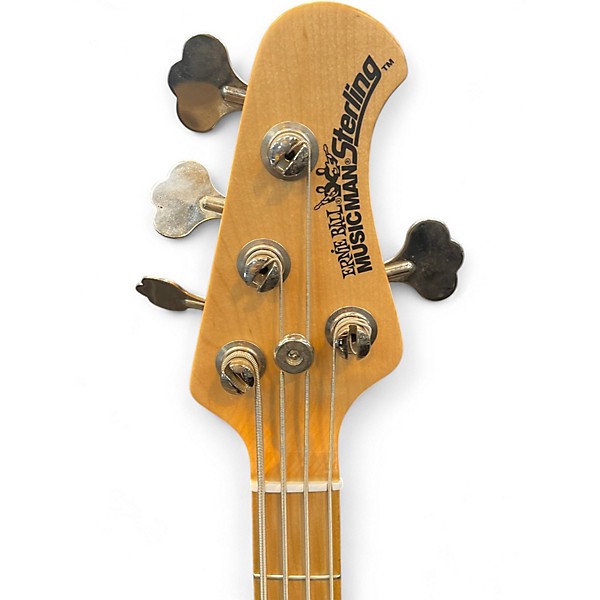 Used Ernie Ball Music Man Sterling 4 String Blue Pearl Electric Bass Guitar