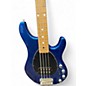 Used Ernie Ball Music Man Sterling 4 String Blue Pearl Electric Bass Guitar